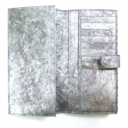 Bottega Veneta Nappa Intrecciato Continental Wallet Silver 6 of 9