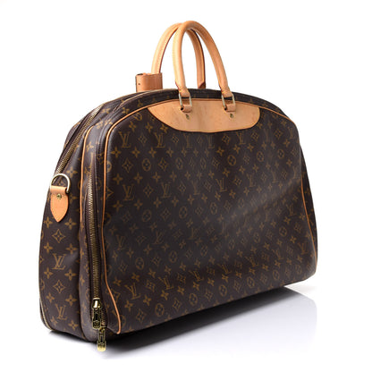 Louis Vuitton Monogram Alize 2 Compartment Luggage Travel Bag 2 of 15