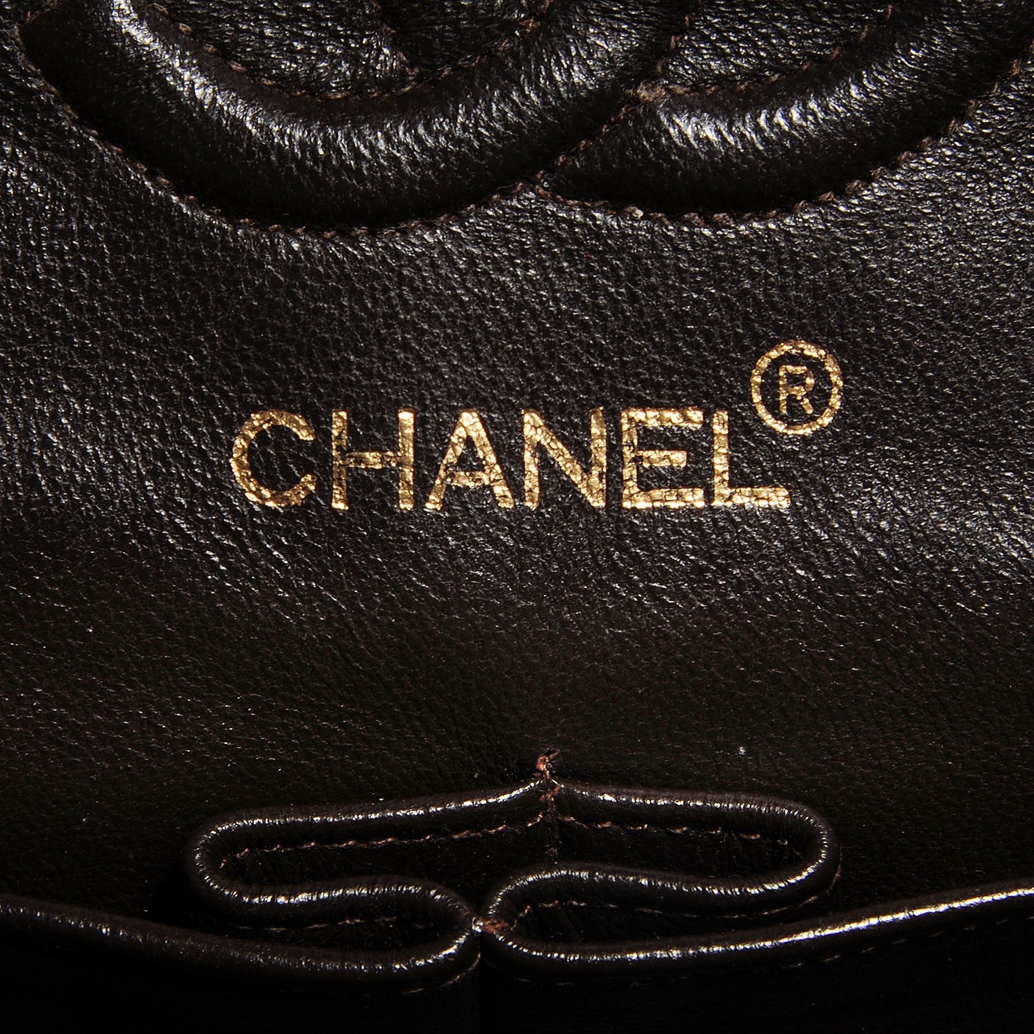 Chanel Lambskin Quilted Small Double Flap Brown 6 of 8