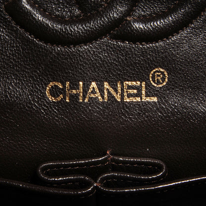Chanel Lambskin Quilted Small Double Flap Brown 6 of 8