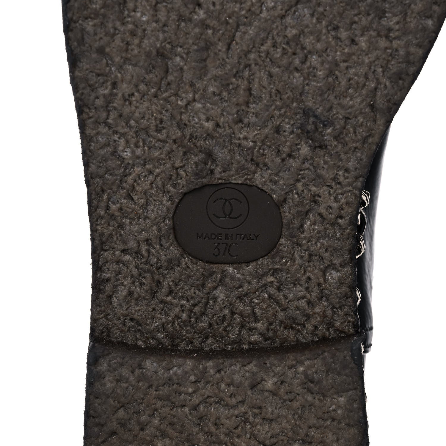 Chanel Calfskin Shearling Quilted Short Boots 37 Black 6 of 9
