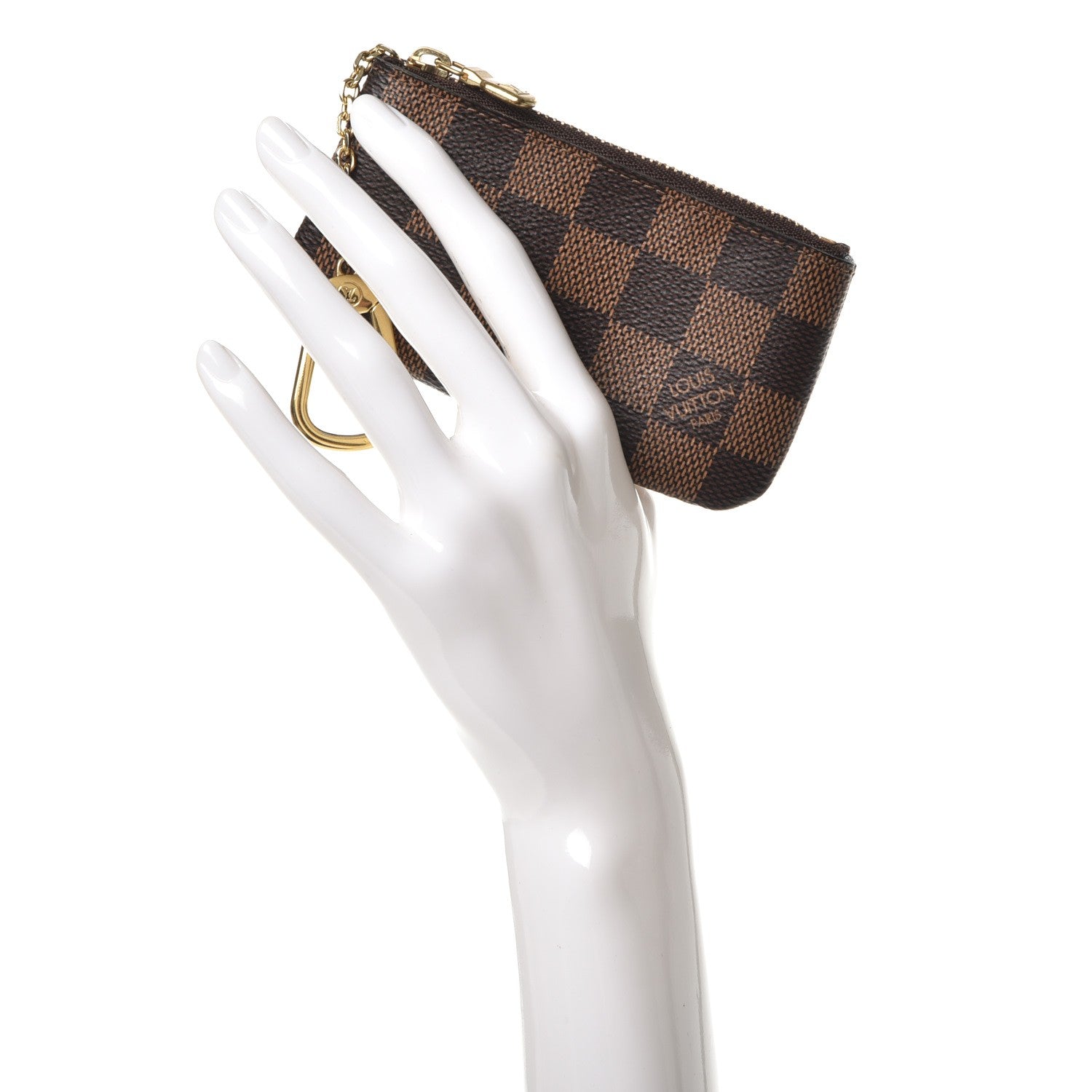 Louis Vuitton Damier Ebene Key Pouch 2 of 8