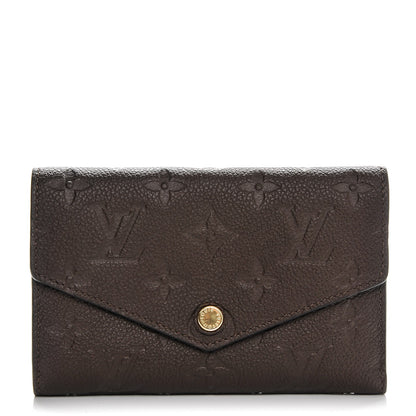 Louis Vuitton Empreinte Curieuse Compact Wallet Terre 1 of 6