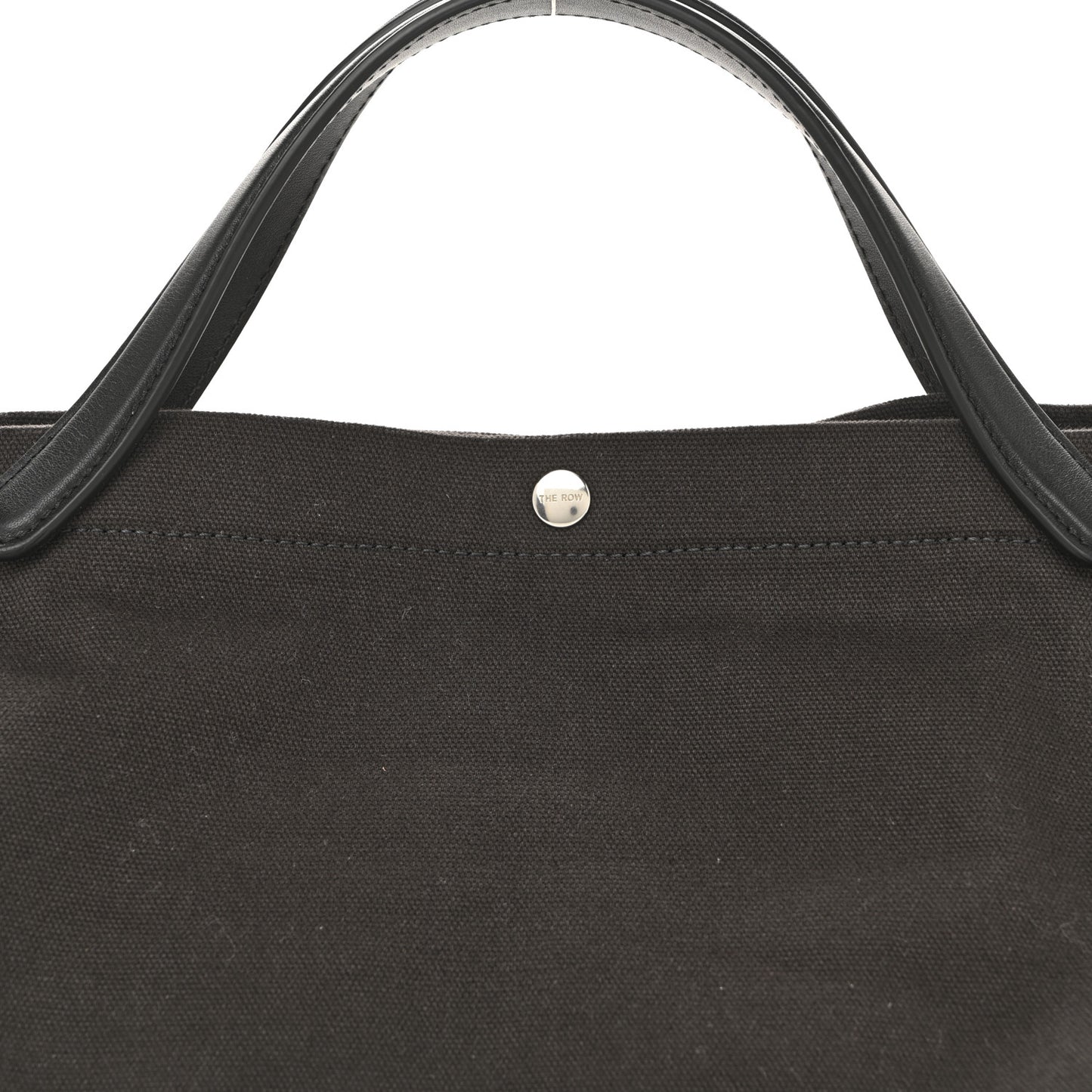 Cotton Twill East West Idaho Tote Dark Grey