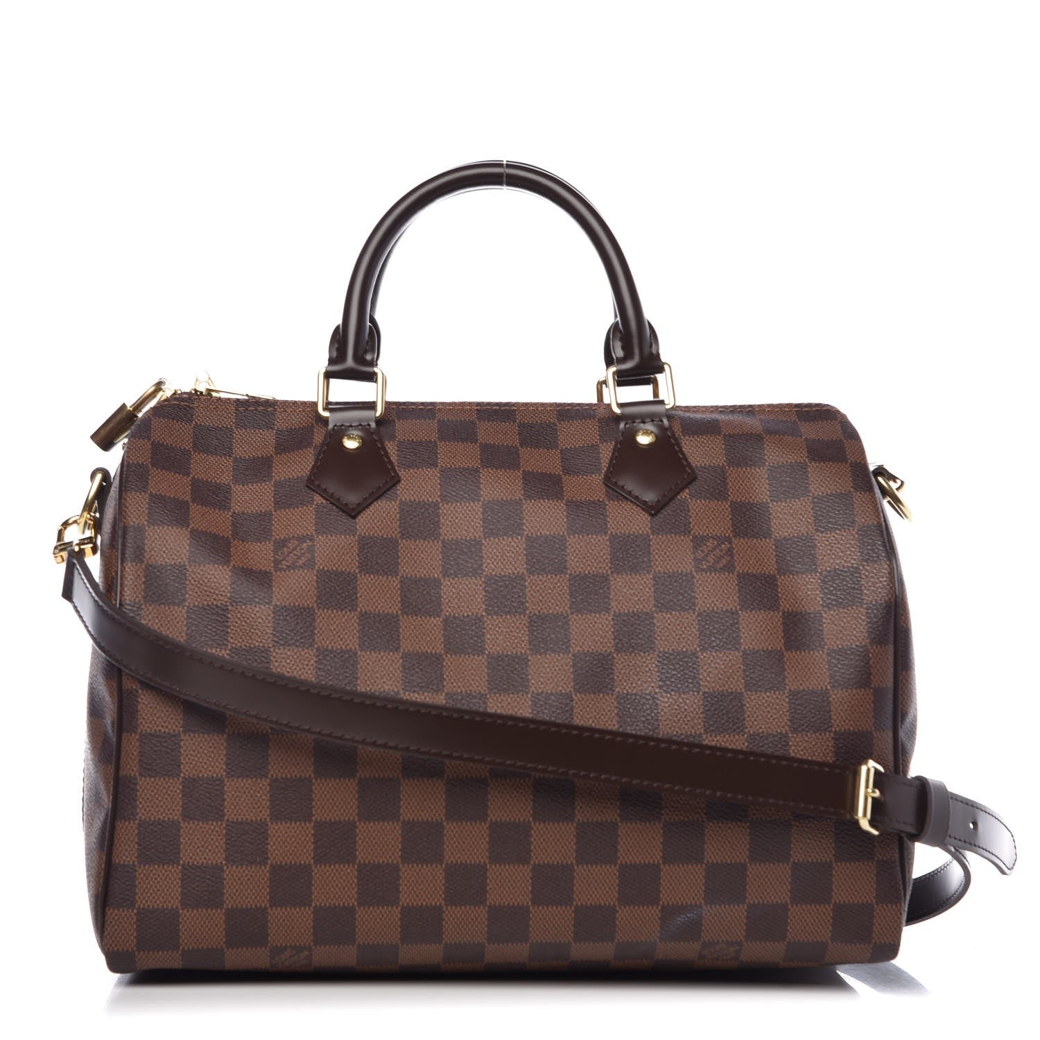 Louis Vuitton Damier Ebene Speedy Bandouliere 30 1 of 8