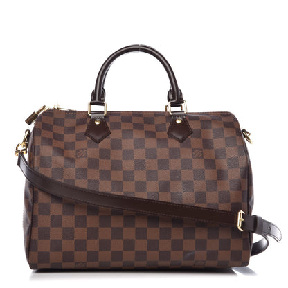 Louis Vuitton Damier Ebene Speedy Bandouliere 30 1 of 8