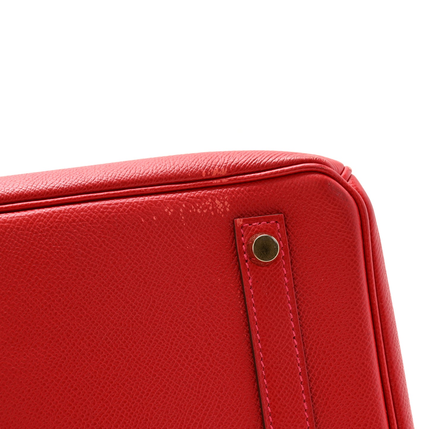 Epsom Birkin 30 Rouge Casaque