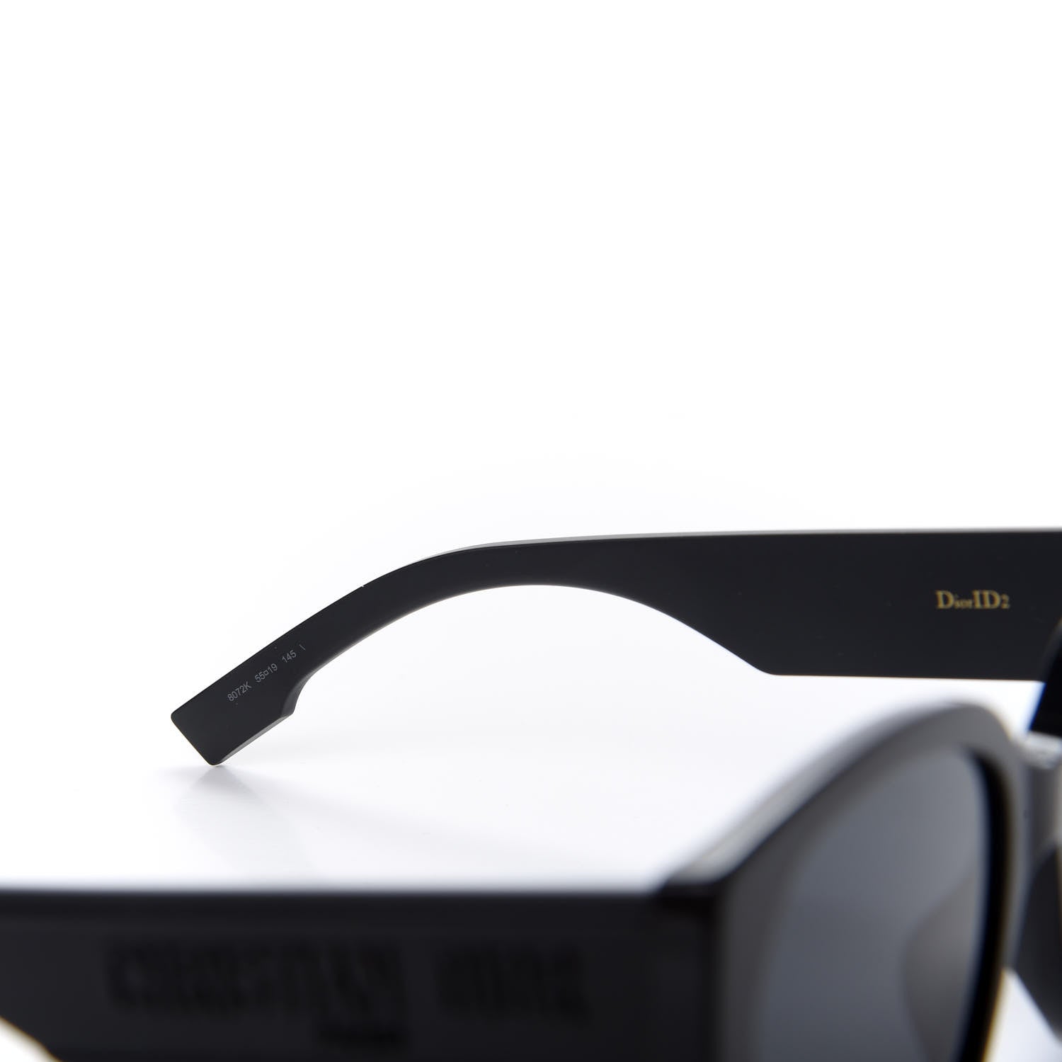 Christian Dior Acetate DiorID2 Sunglasses Black 6 of 7