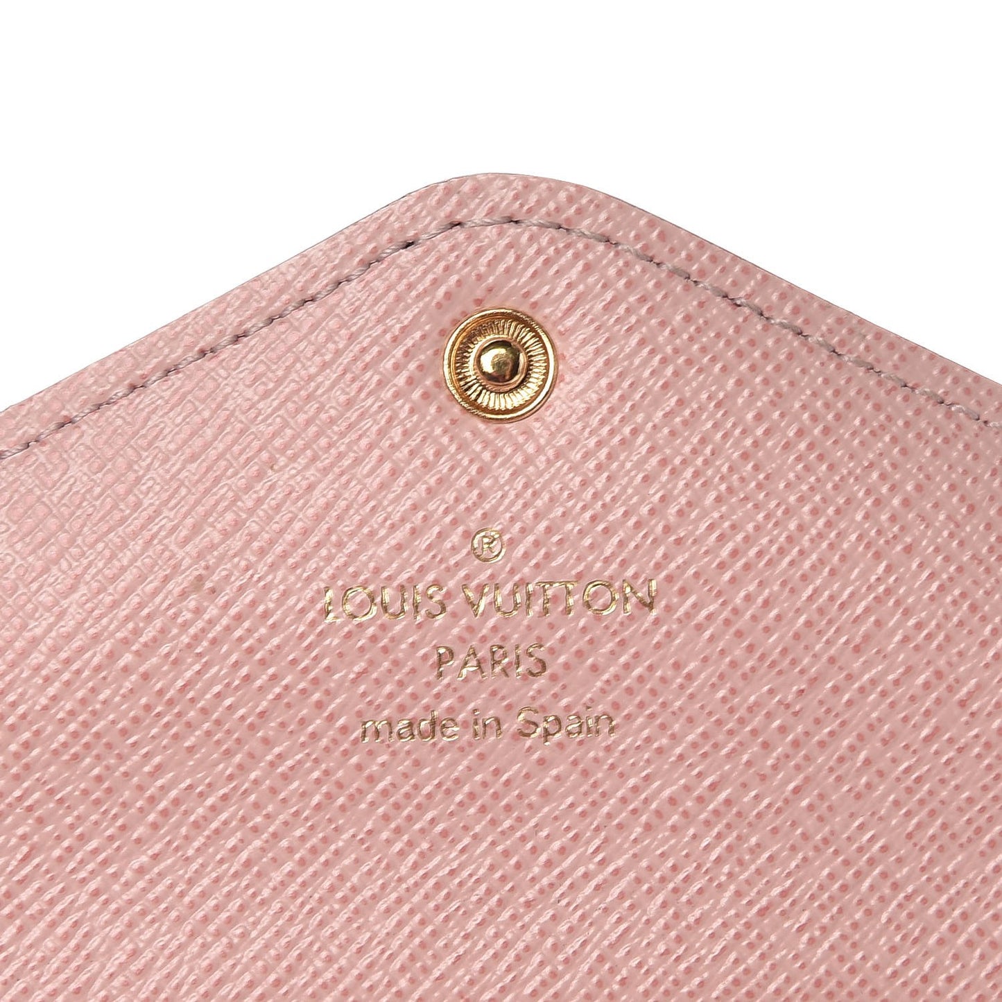Monogram Josephine Wallet Rose Ballerine