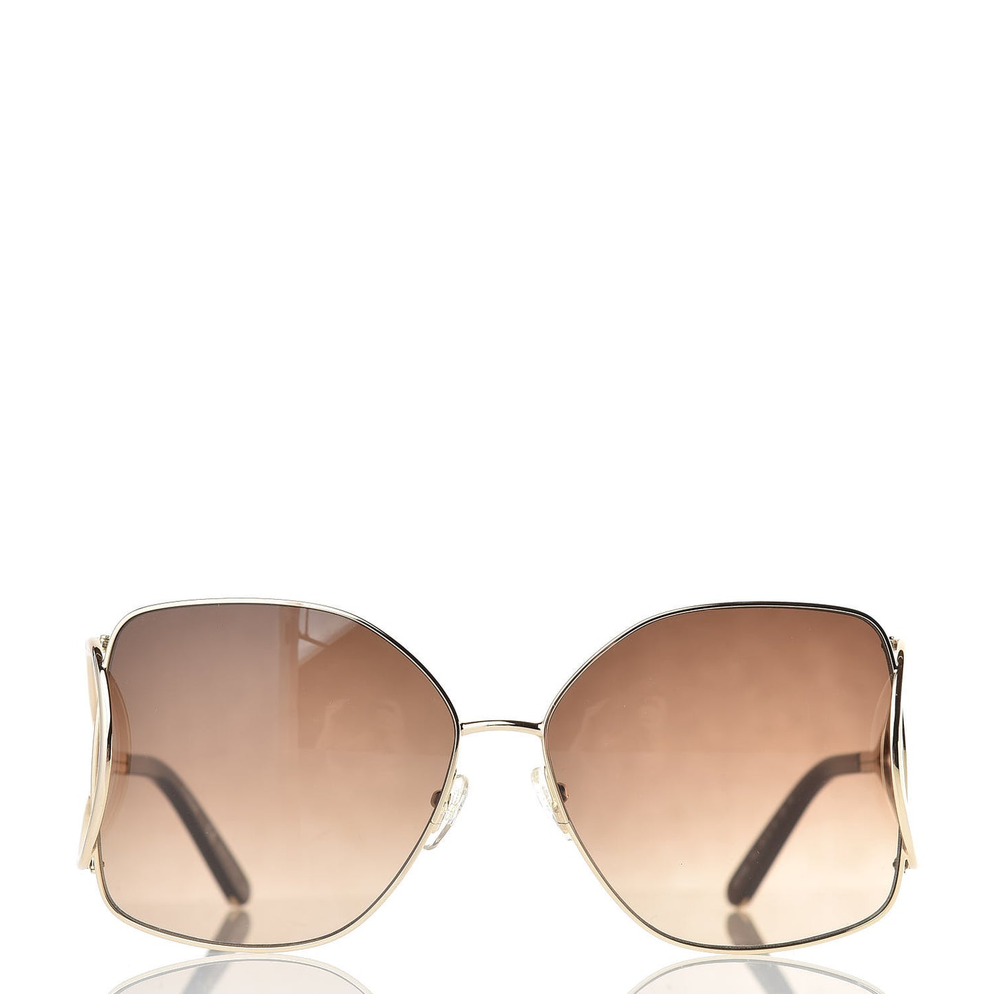 Jackson Oversized Square Sunglasses CE135S Gold