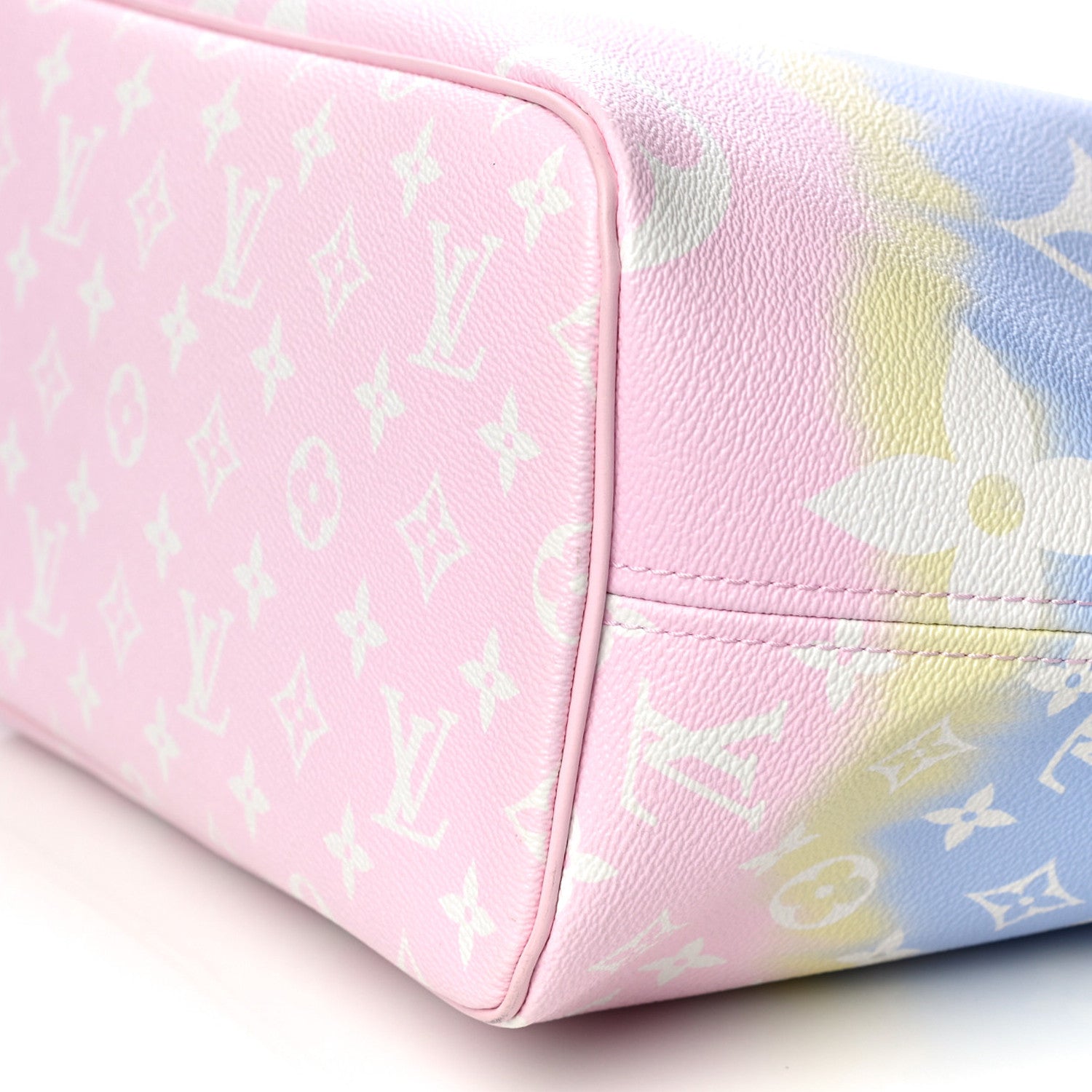 Louis Vuitton Monogram Escale Neverfull MM Pastel 9 of 10
