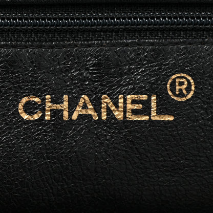 Chanel Lambskin CC Tote Black 8 of 11