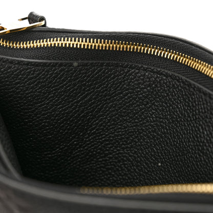 Louis Vuitton Empreinte Double Zip Pochette Black 14 of 14