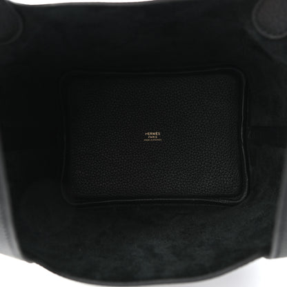 Hermes Taurillon Clemence Picotin Lock 18 PM Black 5 of 10