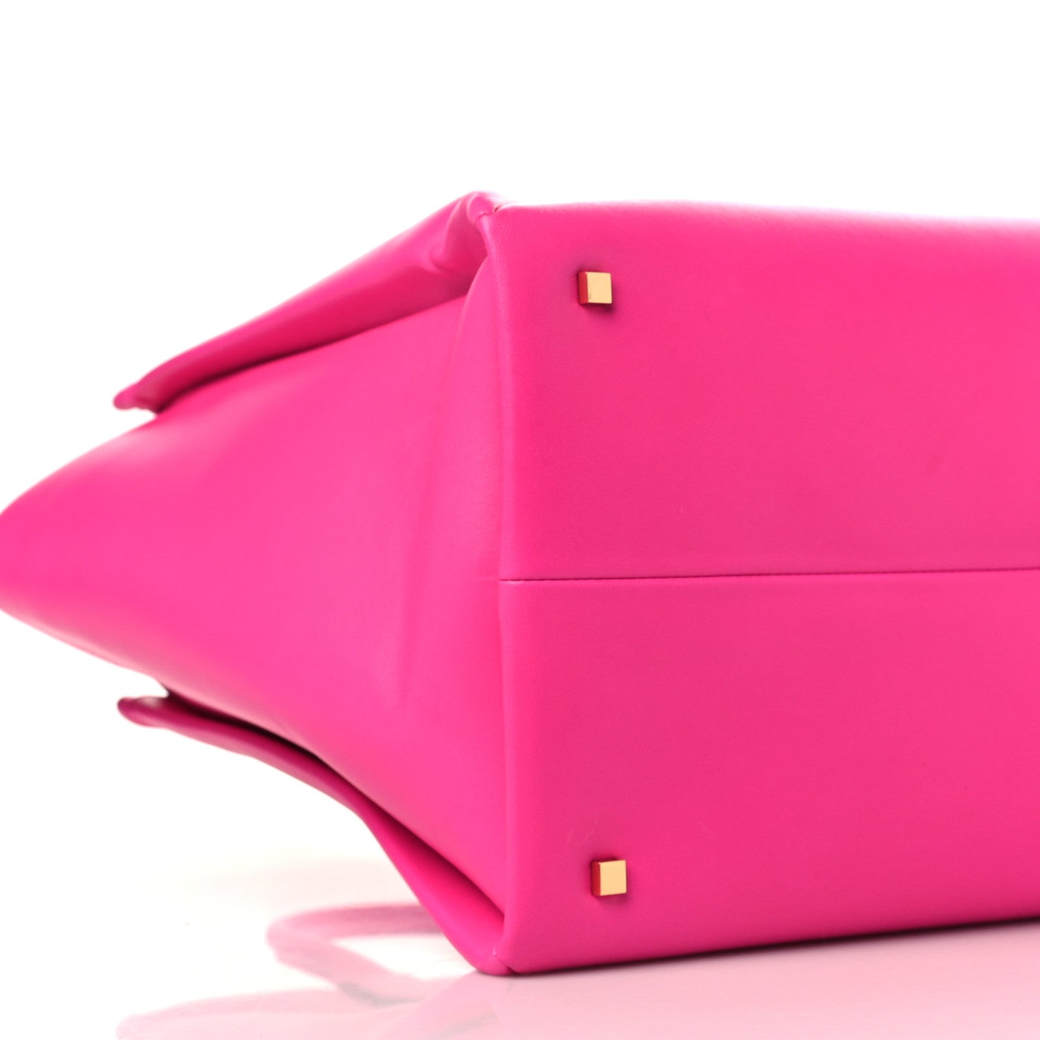 Valentino Garavani Nappa Tonal Monochrome Large One Stud Handbag Pink PP 6 of 7