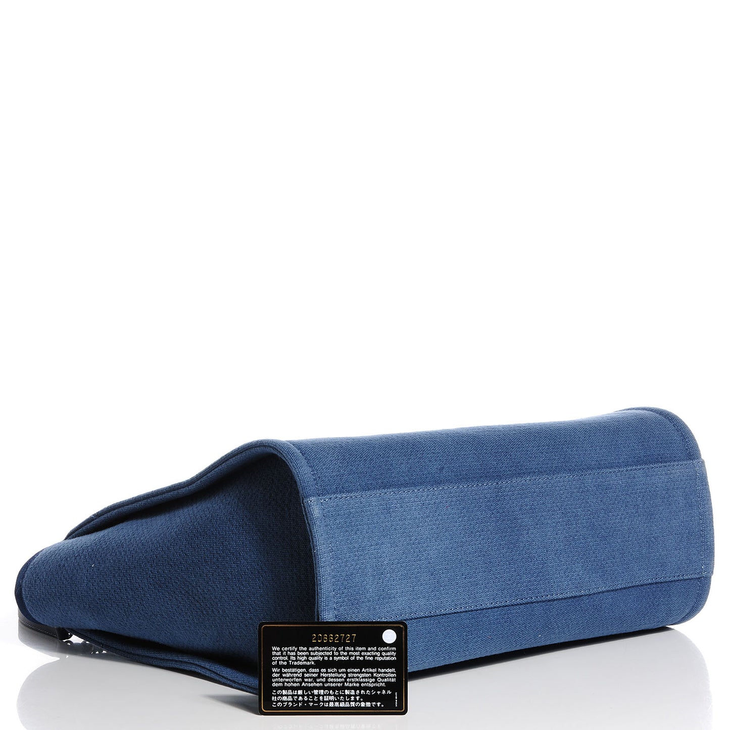 Toile Small Deauville Tote Denim Blue