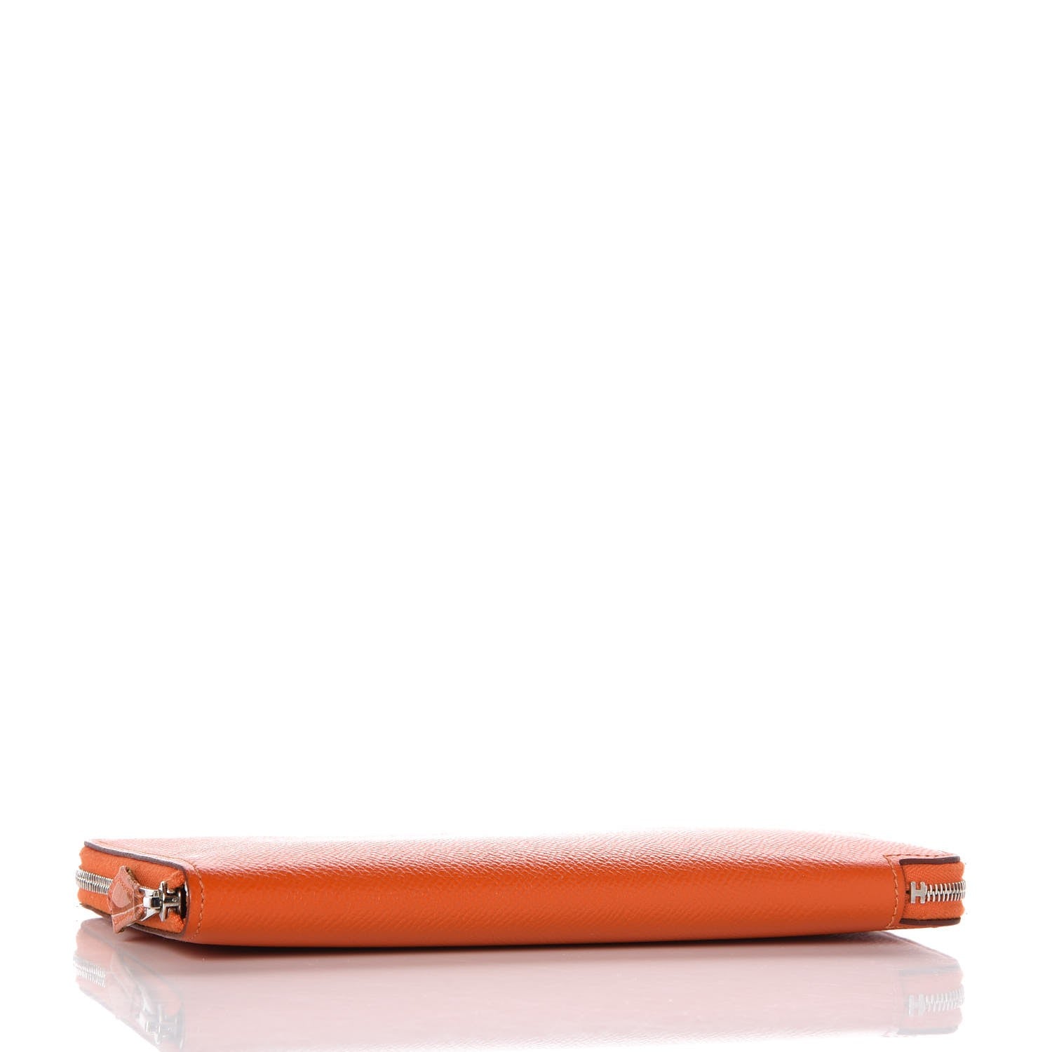 Hermes Epsom Silk'In Wallet Feu Mangue 4 of 11