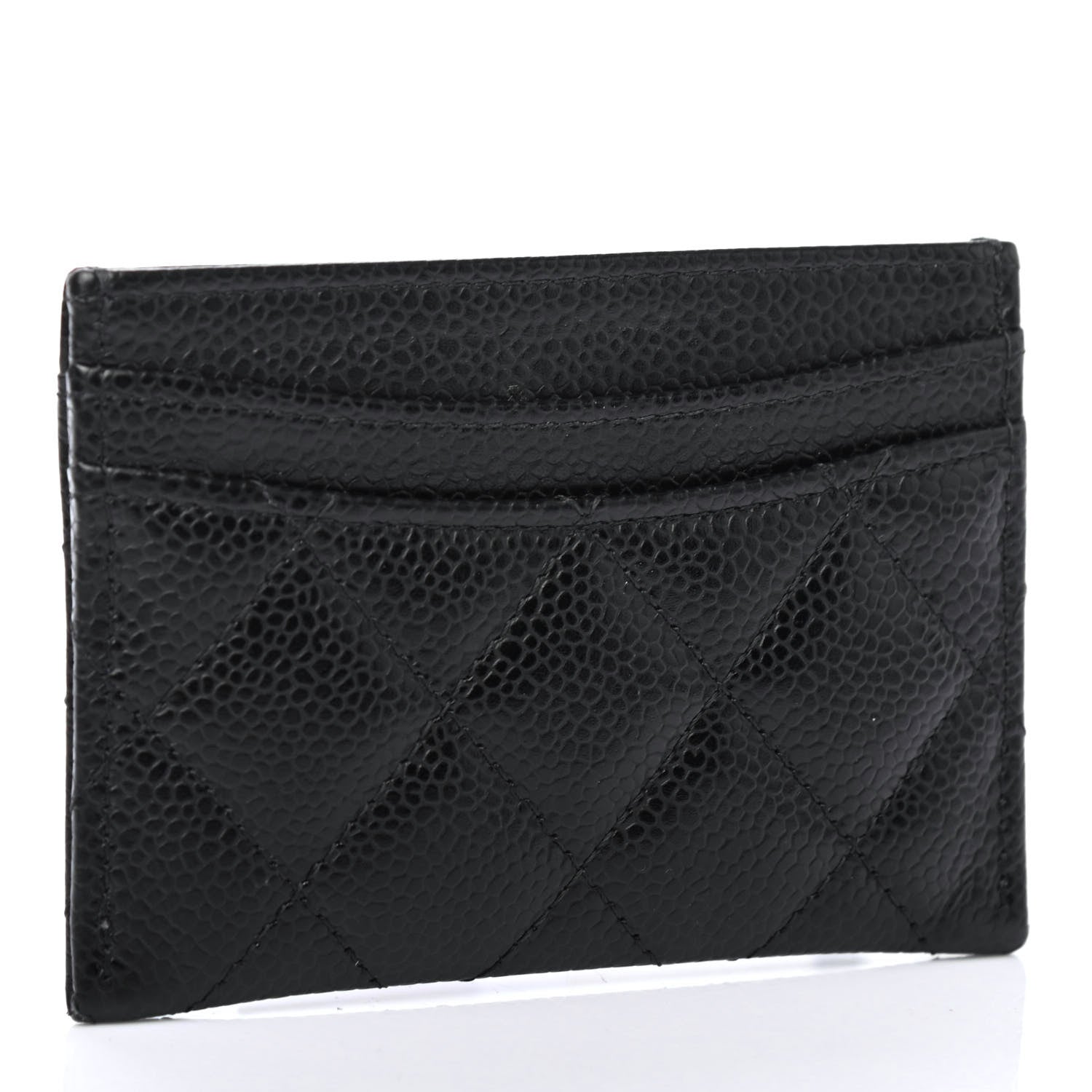 Chanel Caviar Quilted Card Holder Black 2 of 4