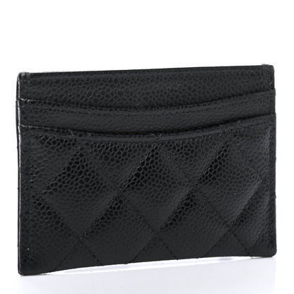 Chanel Caviar Quilted Card Holder Black 2 of 4