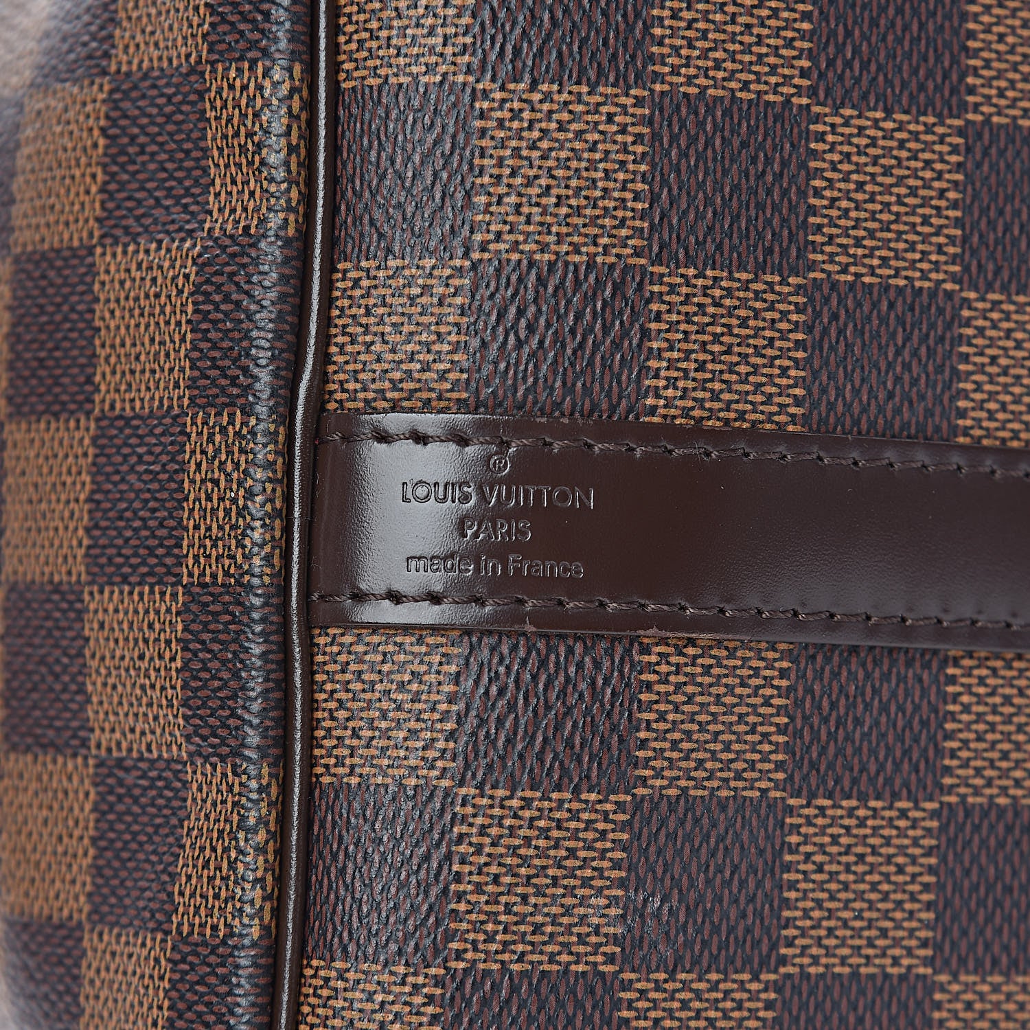 Louis Vuitton Damier Ebene Speedy Bandouliere 30 7 of 16