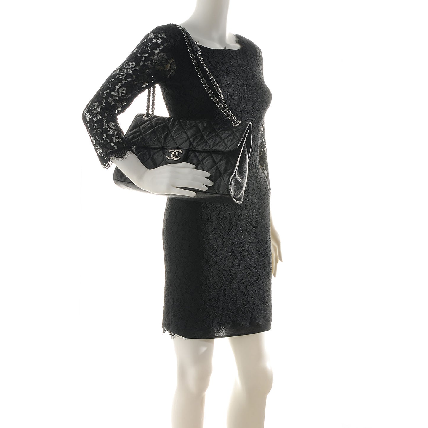 Caviar CC Crave Jumbo Flap Black