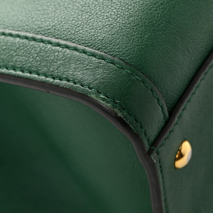 Gucci Wonka Grain Calfskin Small Diana Tote Bag Green Yellow Fluo 11 of 14