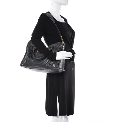 Balenciaga Agneau Giant 12 Gold Hardware City Anthracite 2 of 8