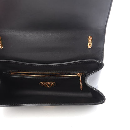 Dolce & Gabbana Calfskin Medium Devotion Crossbody Bag Black 5 of 9