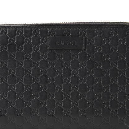 Gucci Microguccissima Zip Around Wallet Black 9 of 11
