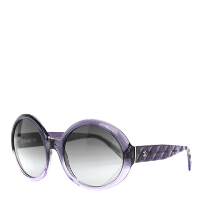 Chanel Quilted CC Mod Sunglasses 5120 Purple 1 of 7