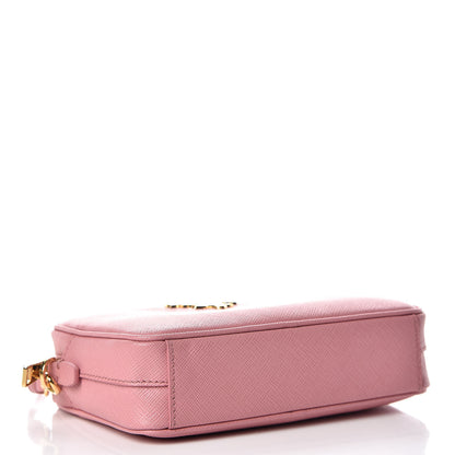 Prada Saffiano Mini Camera Crossbody Petalo 4 of 9