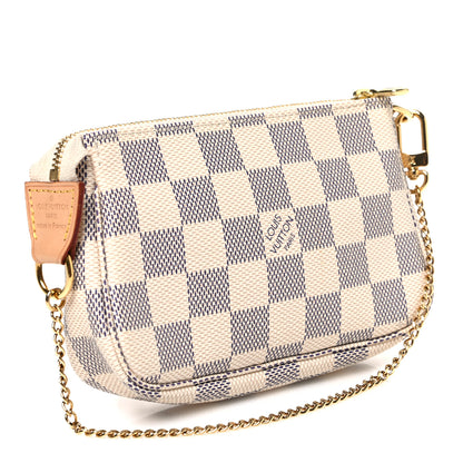 Louis Vuitton Damier Azur Mini Pochette Accessories 3 of 7