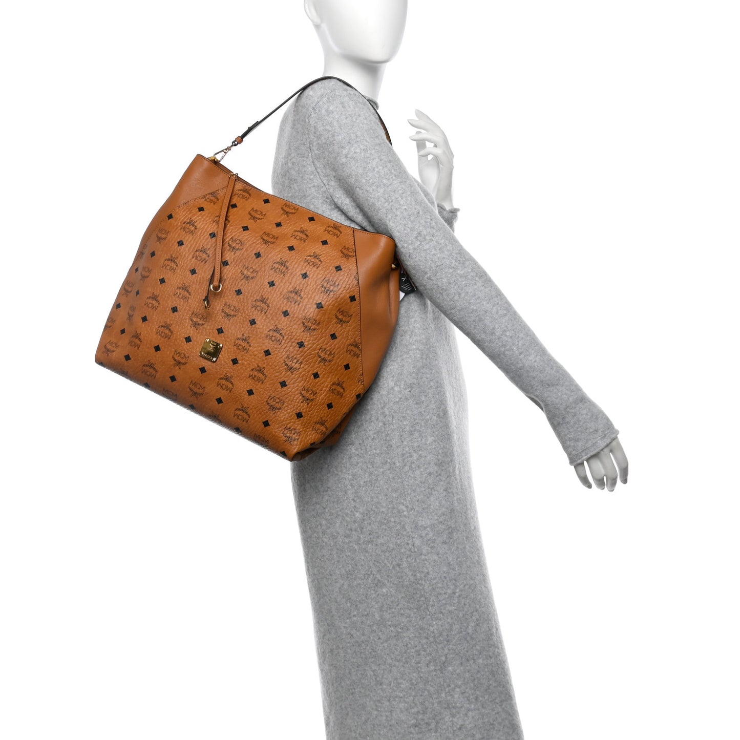 Visetos Large Klara Hobo Cognac