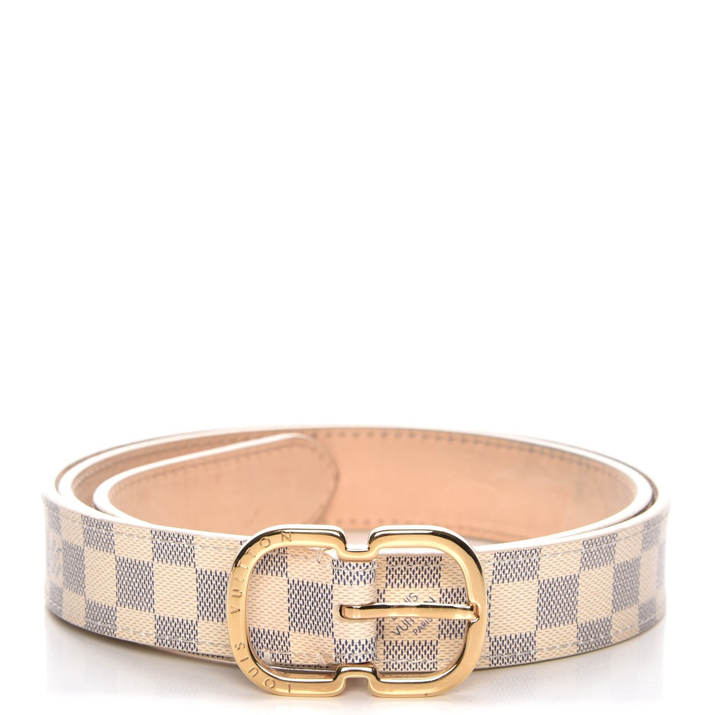 Damier Azur 25mm Mini Belt 85 34