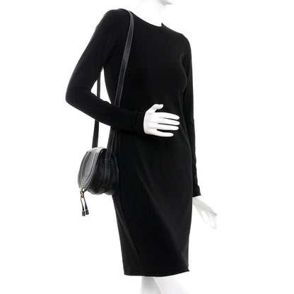 Chloe Calfskin Mini Marcie Round Crossbody Bag Black 2 of 7