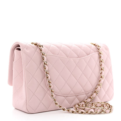 Chanel Caviar Quilted Medium Double Flap Light Pink 3 of 11