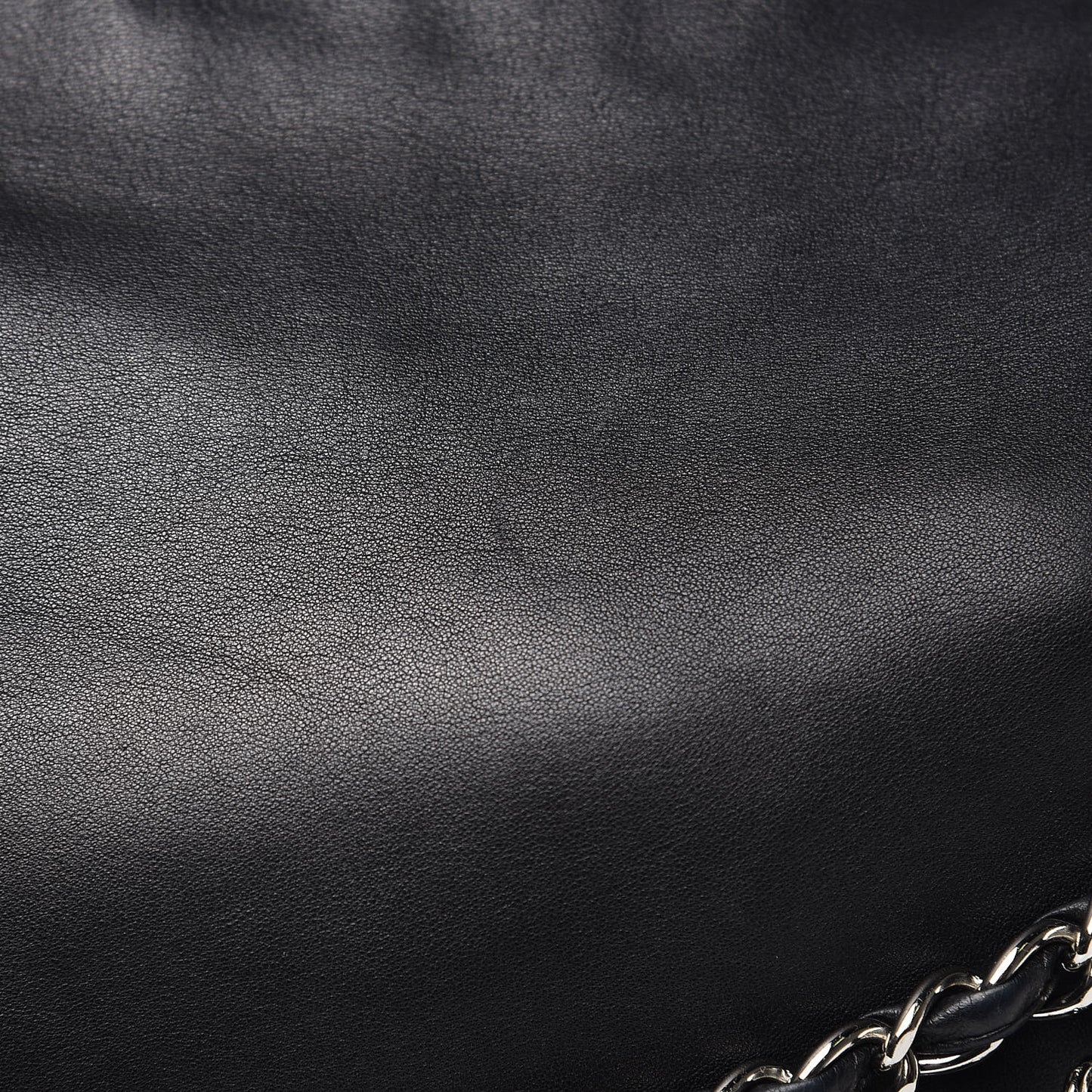 Lambskin Large Ultimate Soft Tote Black