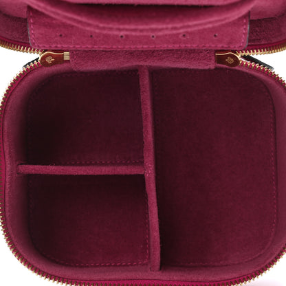 Mulberry Glossy Goatskin Jewelry Case Mulberry Pink 4 of 4