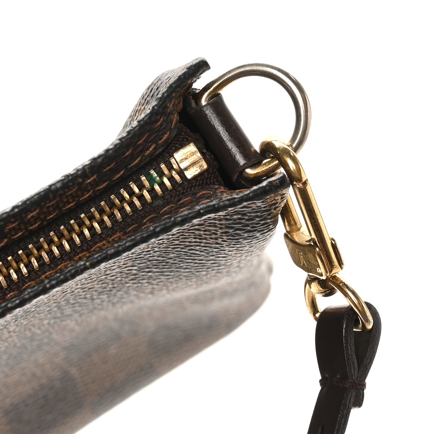 Louis Vuitton Damier Ebene Navona Pochette Accessories 10 of 10