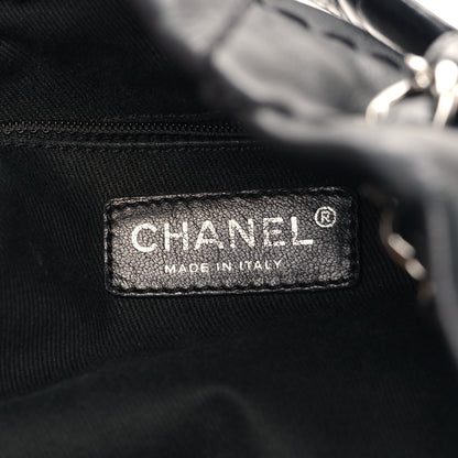 Chanel Lambskin Expandable Tote Black 6 of 9