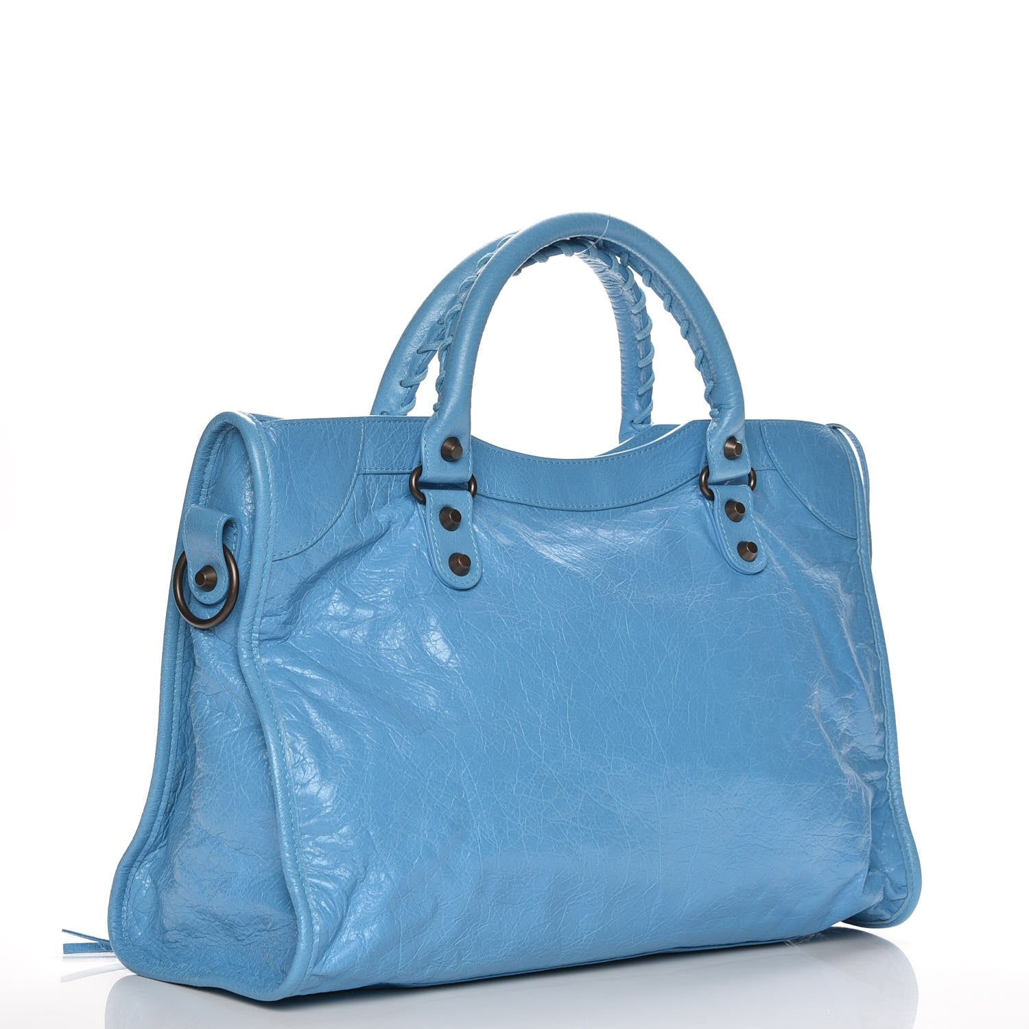 Balenciaga Agneau Classic Hardware City Bleu Azur Clair 3 of 7