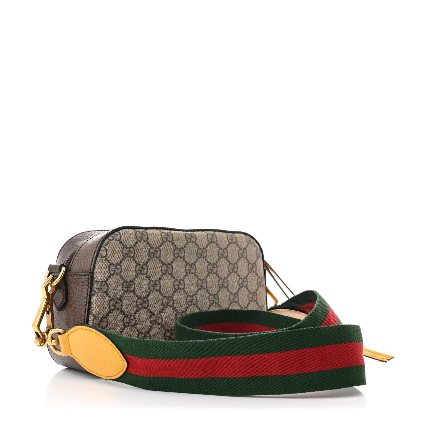 GG Supreme Monogram Web Neo Vintage Shoulder Bag Beige New Acero Crop