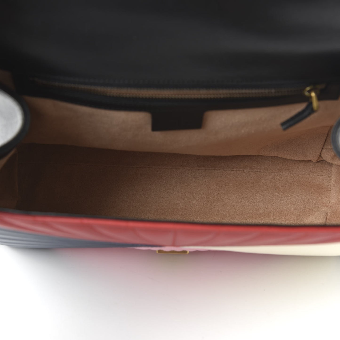 Calfskin Bamboo Trapuntata Queen Margaret Top Handle Bag Blue Agata Hibiscus Red Mystic White Sugar Pink