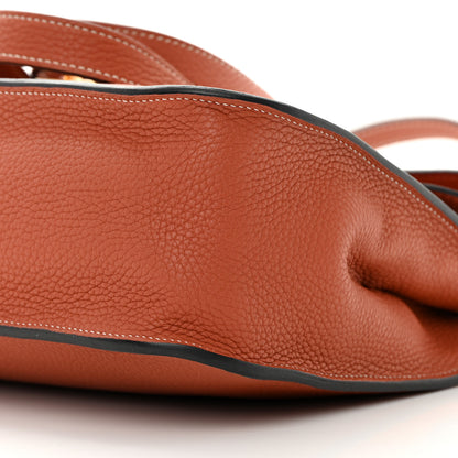 Hermes Taurillon Clemence Halzan 31 Cuivre 12 of 14