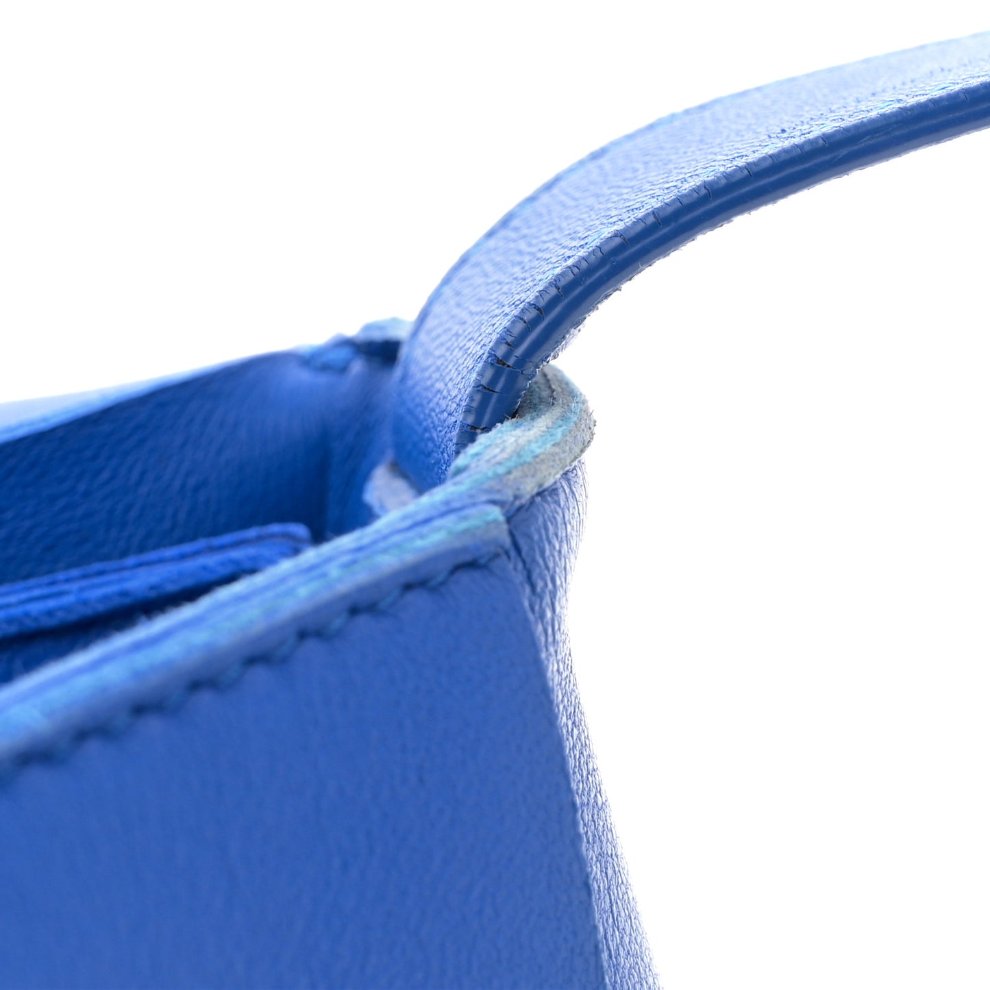 Lambskin Maxi Intrecciato Cassette Crossbody Bag Cobalt