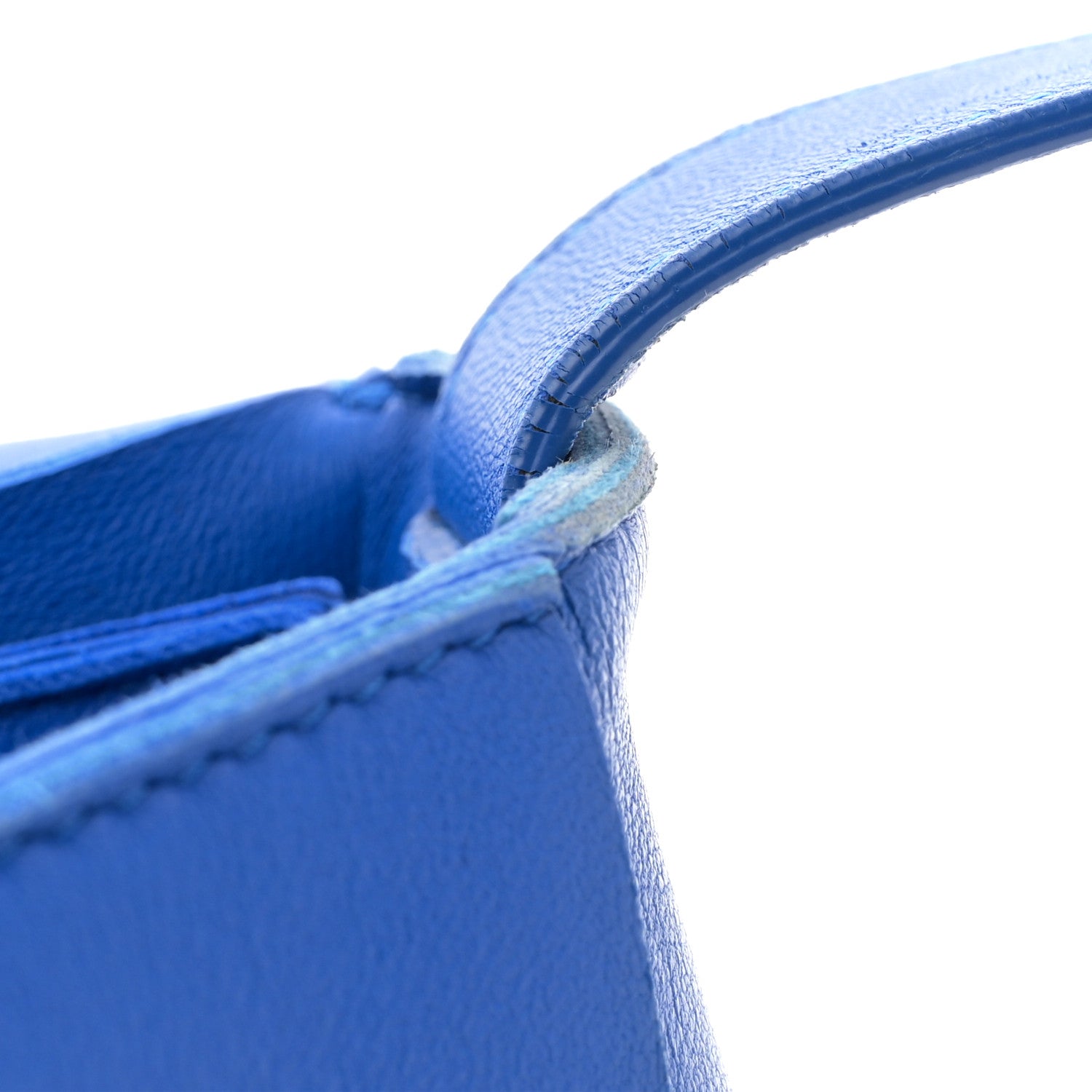 Bottega Veneta Lambskin Maxi Intrecciato Cassette Crossbody Bag Cobalt 11 of 12