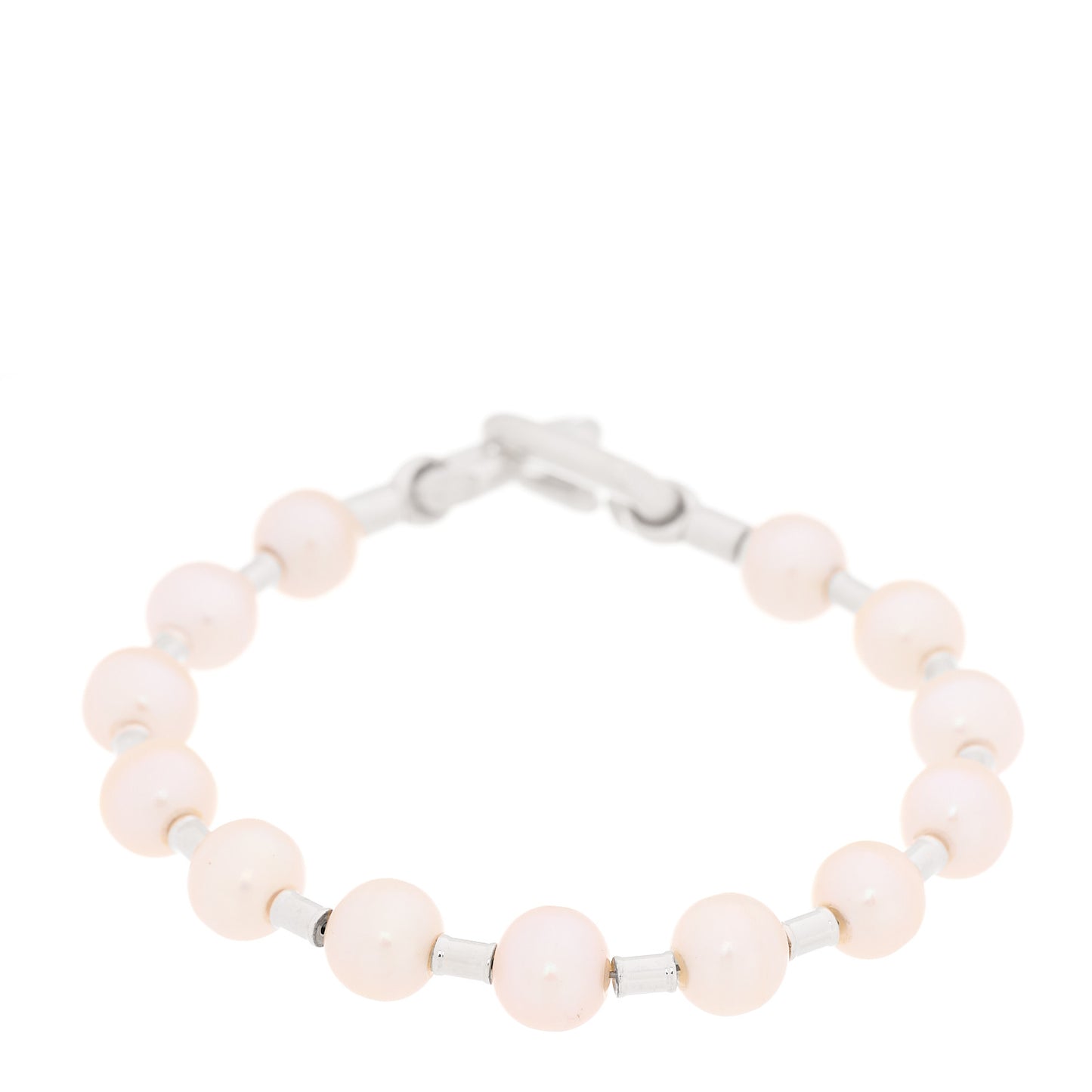 Sterling Silver Freshwater Cultured Pearl 7-8mm HardWear Bracelet