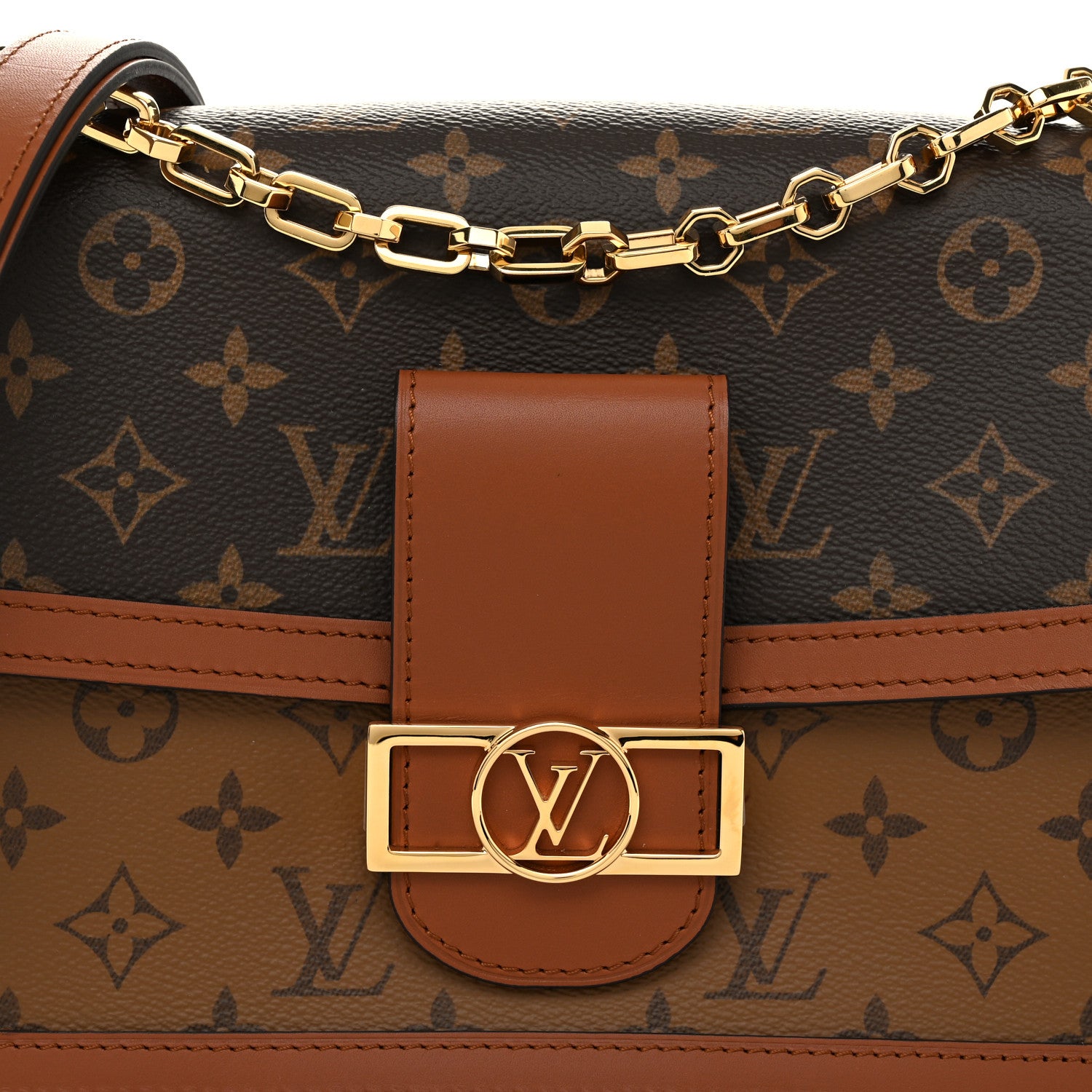Louis Vuitton Reverse Monogram Dauphine MM 8 of 11