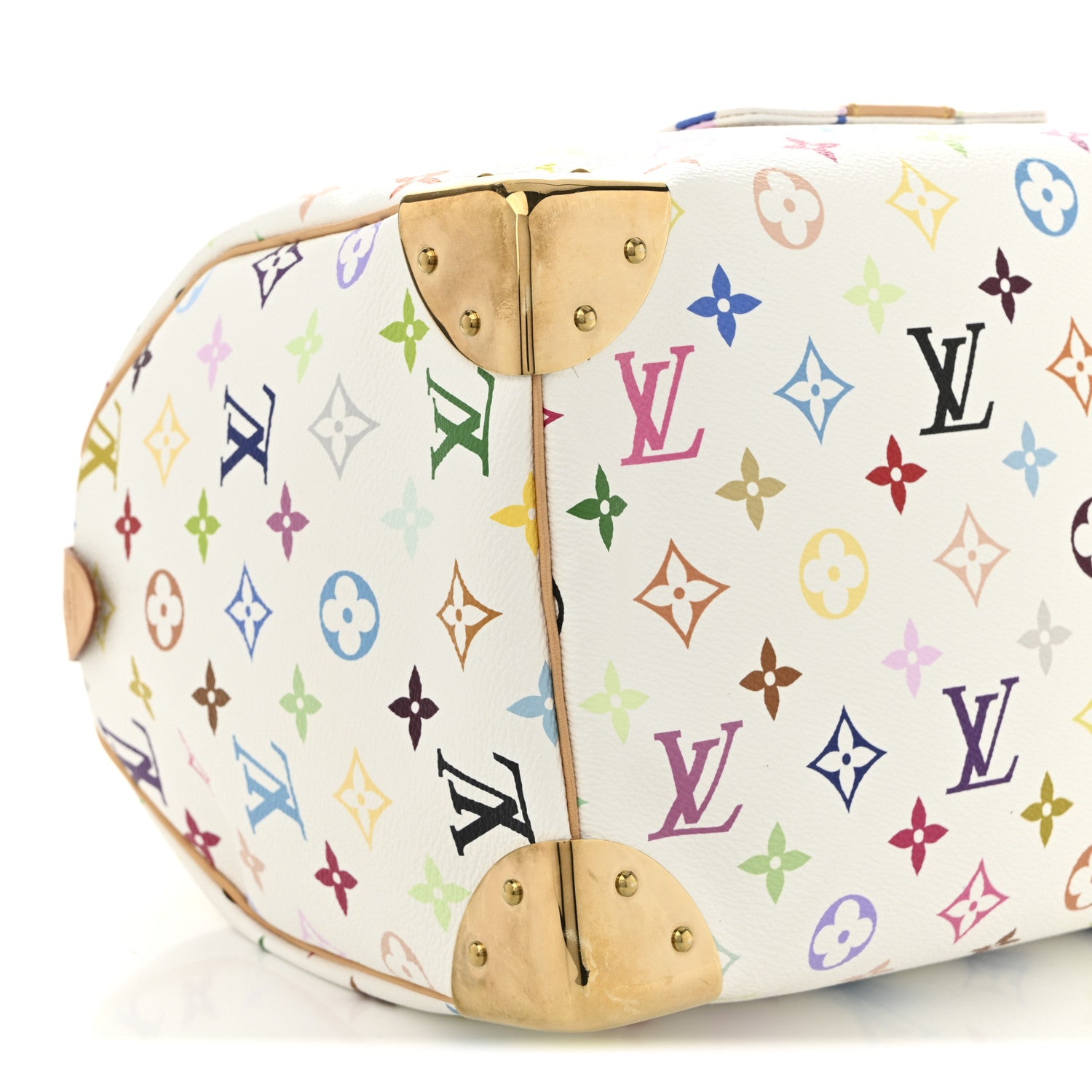 Louis Vuitton Monogram Multicolor Speedy 30 White 8 of 9