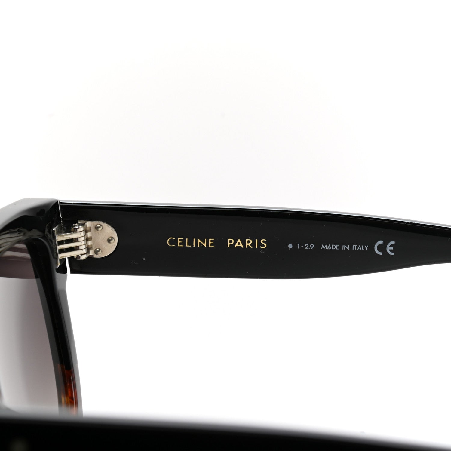 Celine Shadow Sunglasses CL 41026/S Black Havana 5 of 7